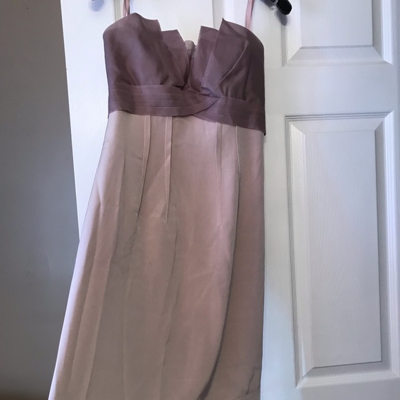 Runway collection BCBG color block silk dress 4 - Picture 5 of 16